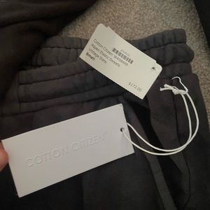 NWT Cotton Citizen sweat set
